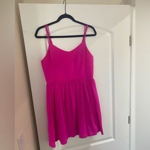 Amanda Uprichard hot pink dress - Size M
